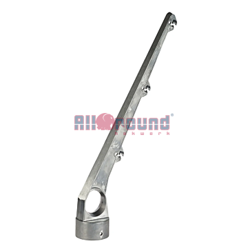 Puntdraadhouder 3-draads 60° voor ronde profielen 60 mm