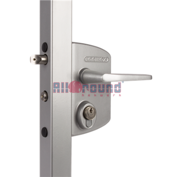 Poortslot in opbouw voor Zwitserse cilinder