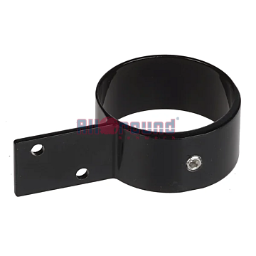 Aluminium schuttingbeugel eindmodel 60 mm