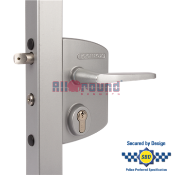 Anti-paniekslot in opbouw