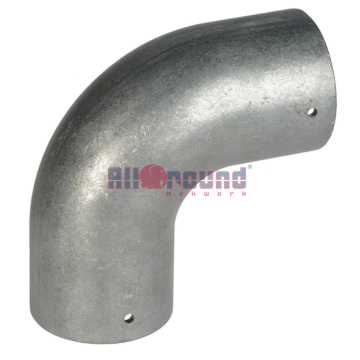 Aluminium buitenhoek knie 90 graden Ø60 mm