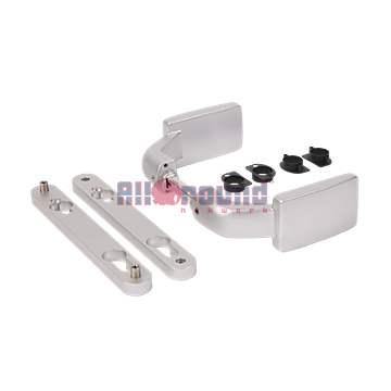 Locinox Krukpaar in geanodiseerd aluminium met vaste en/of roterende werking - 3006FIX