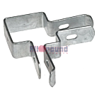 Hoekverbinder dubbelstaafmat 60 x 60 mm – thermisch verzinkt