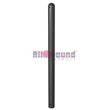 Sierpaal – Serie 4077B Ø 76 mm met halfronde kop