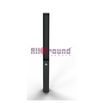 Sierpaal – Vierkante stalen buis 70 x 70 mm met vlakke stalen bovenkant