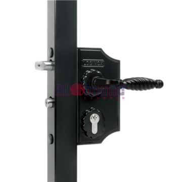 Klein sierpoortslot in opbouw