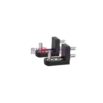 Locinox Compact, 2-dimensionaal 90° scharnier - NOSEHINGE-A-00