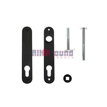 Locinox Set met afdekplaten voor insteeksloten - 3025-HYB-BLIND-ALU