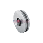 Groefwiel enkel gelagerd met rechte groef 8mm, himotions